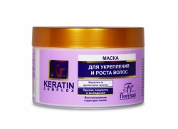 Маска для волос Keratin complex Кератиновая для укрепления и роста Формула 586 450 мл