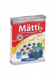 Каша, Matti (Матти) 40 г 15 шт овсяная черника