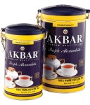 Чай, Akbar (Акбар) 300 г Фиолетовый Александрит черный крупнолистовой жестяная банка