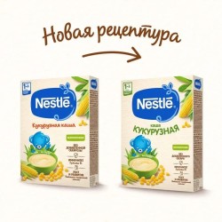 Каша безмолочная, Nestle (Нестле) 200 г кукурузная с 5 мес