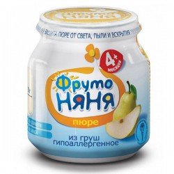 Пюре Фрутоняня груша 90 г