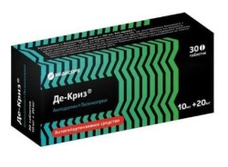 Де-Криз табл. 10 мг+20 мг 30 шт.